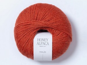 Włóczka Majo Garn Honey Alpaca rust 307