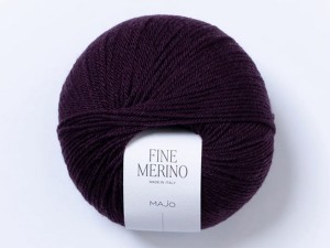 Włóczka Majo Garn Fine Merino wine 902