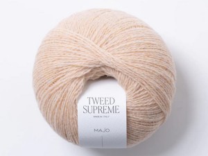 Włóczka Majo Garn Tweed Supreme peach 311