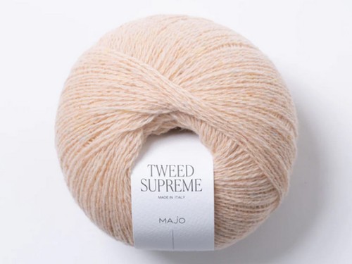 Włóczka Majo Garn Tweed Supreme peach 311