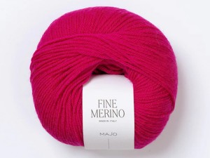 Włóczka Majo Garn Fine Merino flamingo 205