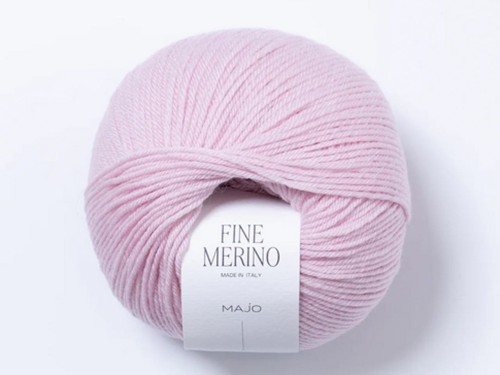 Włóczka Majo Garn Fine Merino baby pink