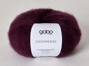 Włóczka Gabo Wool  Cashmerini  5910 burgund