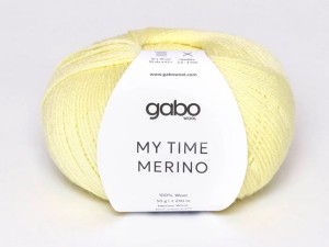 Włóczka Gabo Wool My Time Merino 9119 cytrynowy sorbet