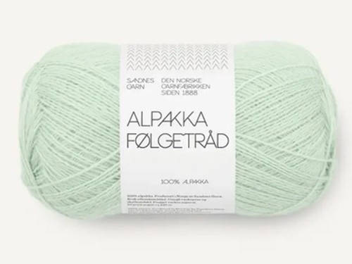 Włóczka Sandnes Garn Alpakka Folgetrad mięta 7911