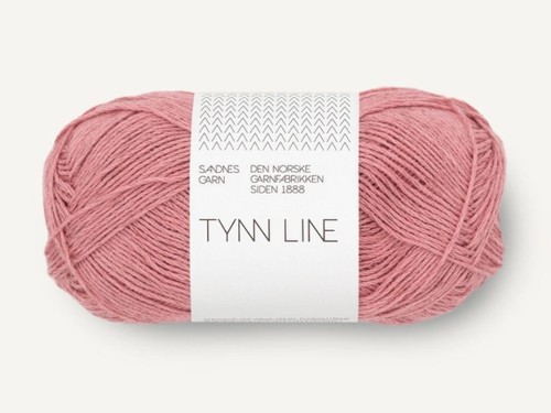 Włóczka Sandnes Garn Tynn  Line 4323 rose pink