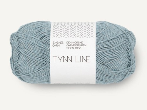 Włóczka Sandnes Garn Tynn  Line 6531 lodowy niebieski