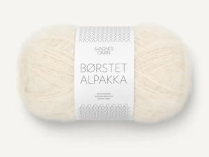 Włóczka Sandnes Garn Borstet Alpakka  1012 ecru