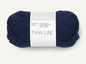 Włóczka Sandnes Garn Tynn  Line 6073 morski granat
