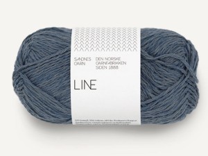 Włóczka Sandnes Garn  Line 6061 ciemny denim