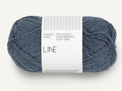 Włóczka Sandnes Garn  Line 6061 ciemny denim