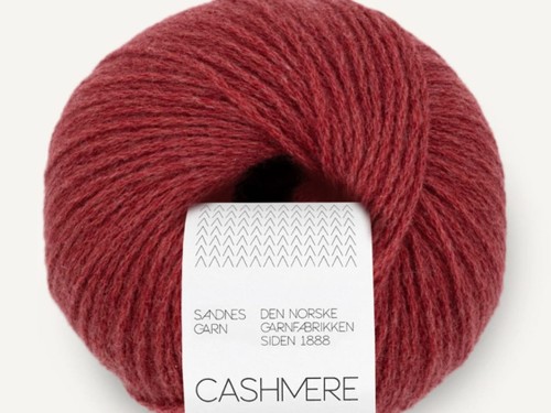 Włóczka Sandnes Garn  cashmere 4048 rubinowa miedź