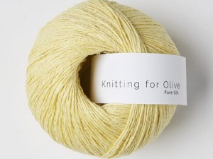 Włóczka  Knitting For Olive Pure Silk lemon crud