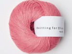 Włóczka  Knitting For Olive Pure Silk raspberry pink