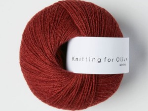 Włóczka  Knitting For Olive Merino claret