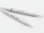 Druty metalowe krótkie  5.50  mm do łączenia z żyłką MINDFUL  Special KnitPro
