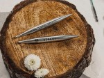 Druty metalowe długie 7.00  mm do łączenia z żyłką MINDFUL  KnitPro