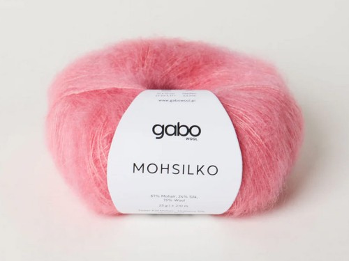 Włóczka Gabo Wool Mohsilko 4009 koralowy sorbet