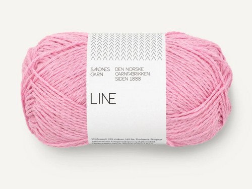 Włóczka Sandnes Garn Line 4813 pink lilac
