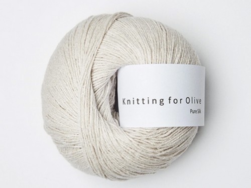 Włóczka  Knitting For Olive Pure Silk putty