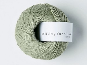 Włóczka  Knitting For Olive Pure Silk dusty artichoke