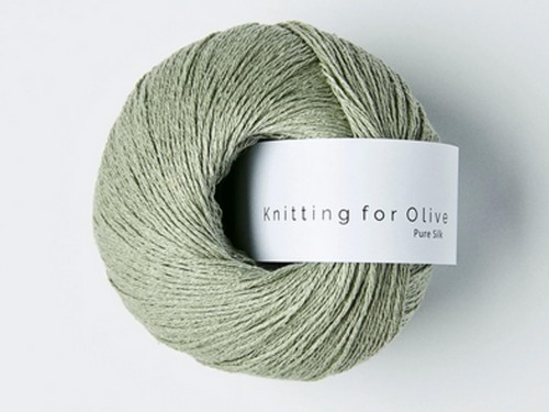 Włóczka  Knitting For Olive Pure Silk dusty artichoke