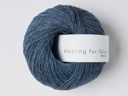 Włóczka  Knitting For Olive Merino blue jeans