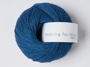 Włóczka  Knitting For Olive Merino blue tit