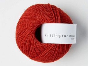 Włóczka  Knitting For Olive Merino pomegranate