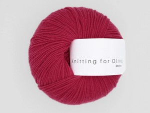 Włóczka  Knitting For Olive Merino raspberry red