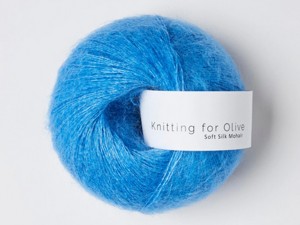 Włóczka  Knitting For Olive Soft Silk Mohair poppy blue