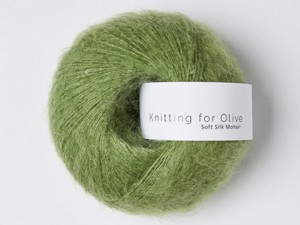 Włóczka  Knitting For Olive Soft Silk Mohair pea shoots