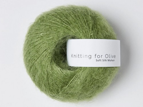 Włóczka  Knitting For Olive Soft Silk Mohair pea shoots