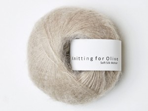 Włóczka  Knitting For Olive Soft Silk Mohair oatmeal