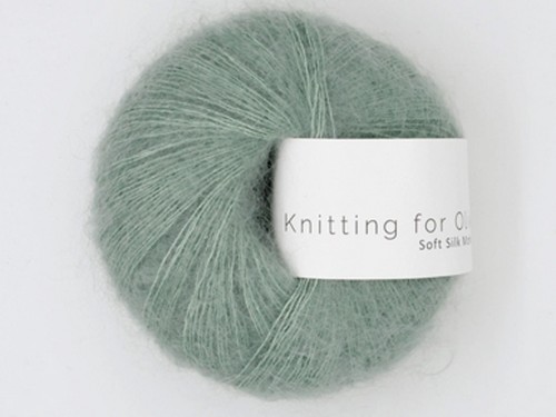 Włóczka  Knitting For Olive Soft Silk Mohair eucalyptus