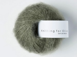 Włóczka  Knitting For Olive Soft Silk Mohair dusty sea green