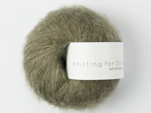 Włóczka  Knitting For Olive Soft Silk Mohair dusty olive