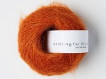 Włóczka  Knitting For Olive Soft Silk Mohair burnt orange