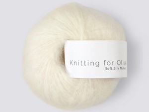 Włóczka  Knitting For Olive Soft Silk Mohair undyed