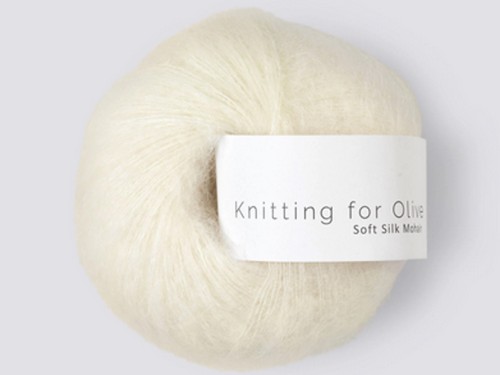 Włóczka  Knitting For Olive Soft Silk Mohair undyed