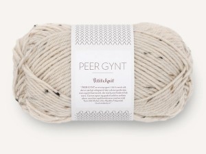 Włóczka Sandnes Garn Peer Gynt by PetiteKnit 2512 migdałowy tweed