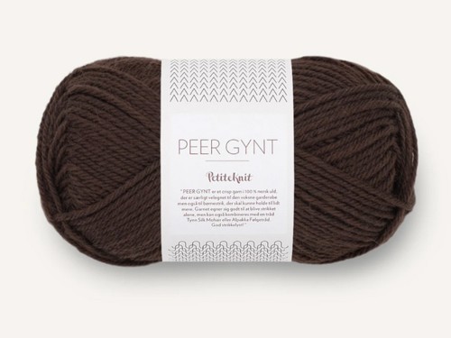 Włóczka Sandnes Garn Peer Gynt by PetiteKnit 3091 kakao