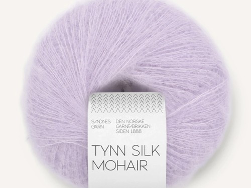 Włóczka Sandnes Garn Tynn Silk Mohair 5223 lavenda