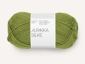 Włóczka Sandnes Garn Alpakka Silke 9564 matcha