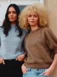 Wzór na kobiecy t-shirt Puff Tee Knitting for Olive