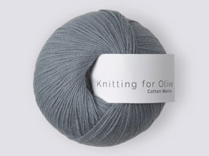 Włóczka  Knitting For Olive  Cotton Merino Elephant Blue
