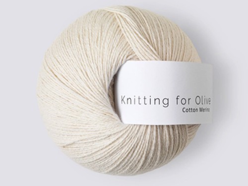 Włóczka  Knitting For Olive  Cotton Merino Cream
