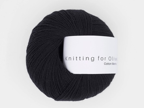 Włóczka  Knitting For Olive  Cotton Merino Licorice
