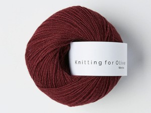 Włóczka  Knitting For Olive Merino bordeaux