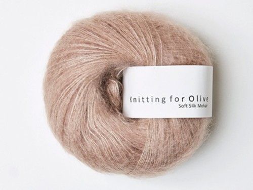 Włóczka  Knitting For Olive Soft Silk Mohair rose clay